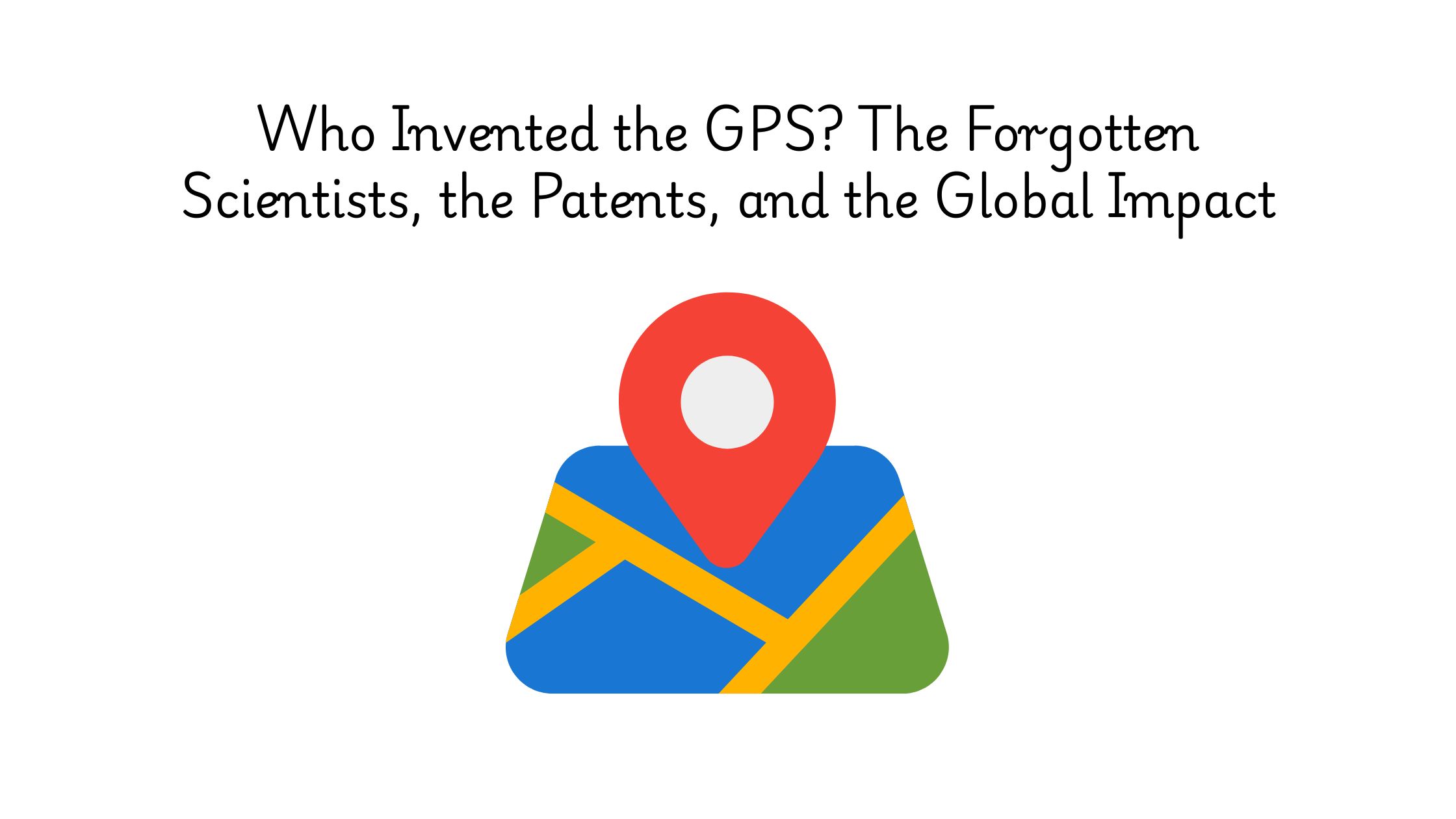 who invented the gps