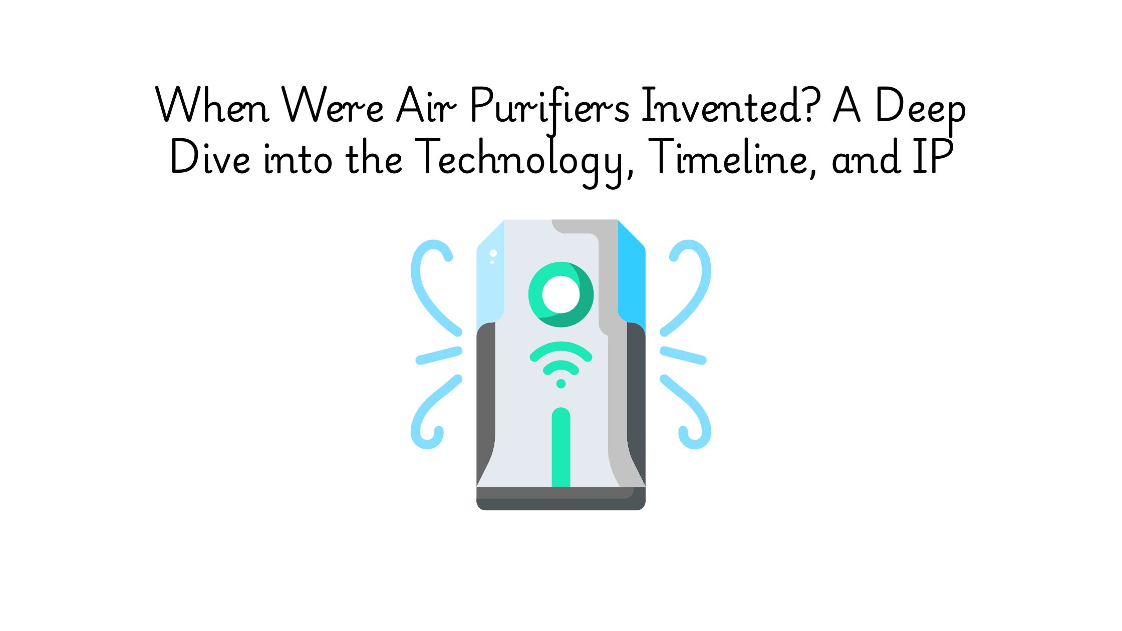 when were air purifiers invented?