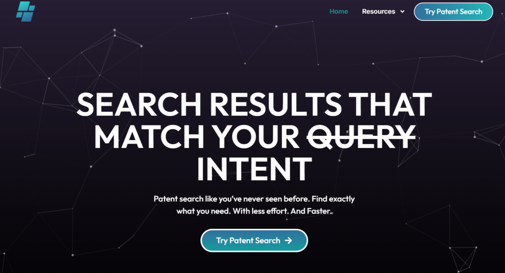 Global Patent Search Homepage