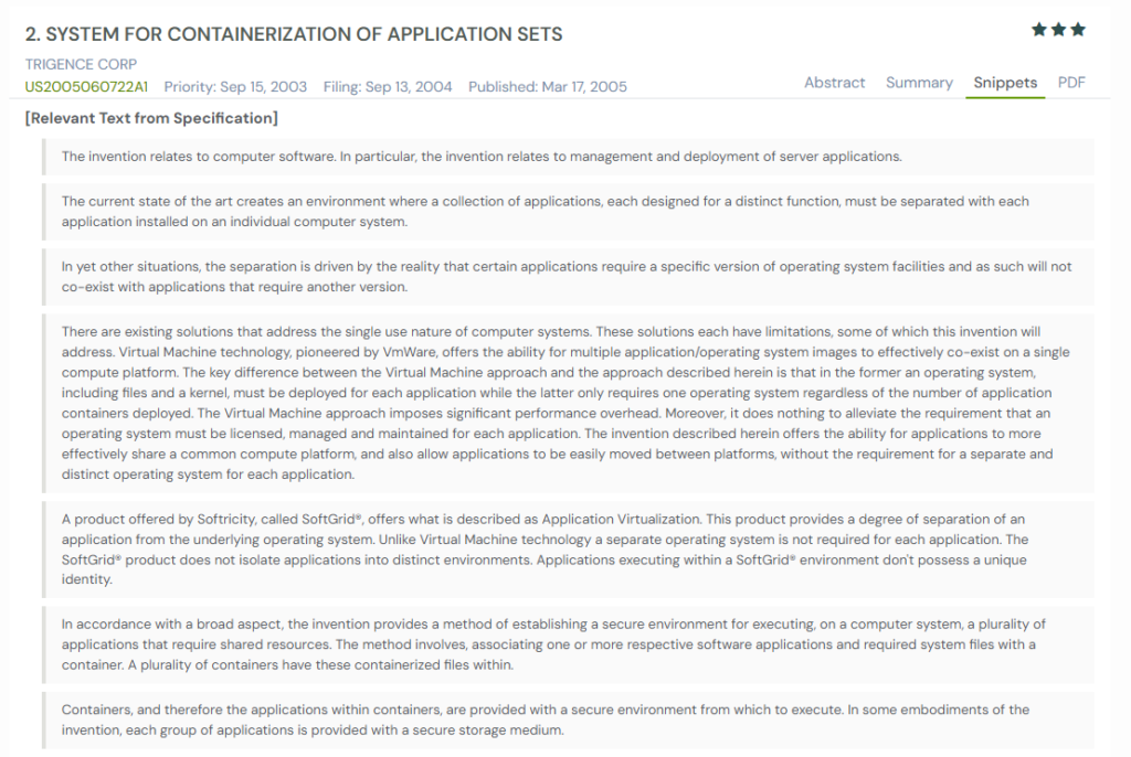 software compatibility patents