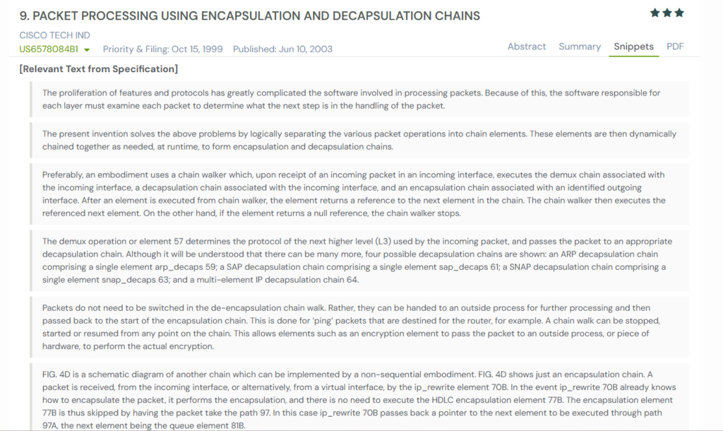 GPS snapshot of US6578084B1