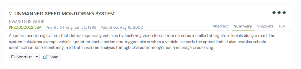 GPS snapshot of KR20000052139A summary