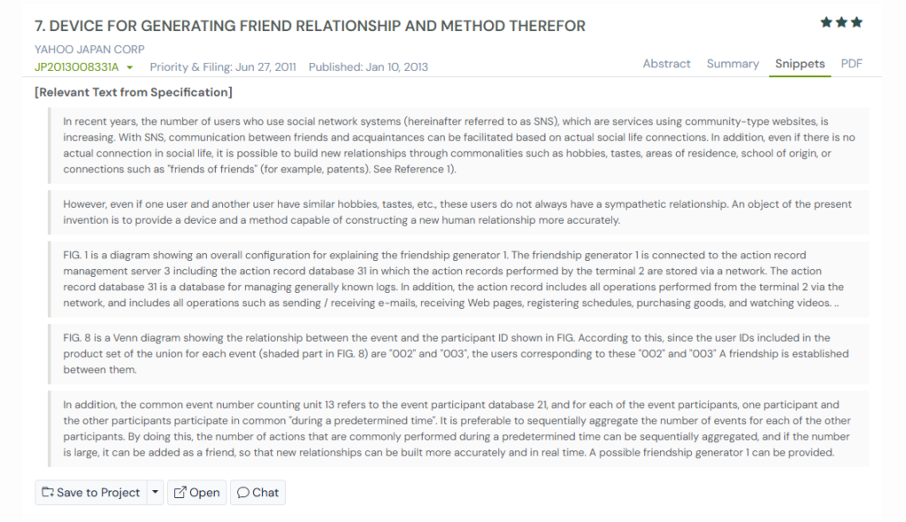 GPS snapshot of JP2013008331A snippets